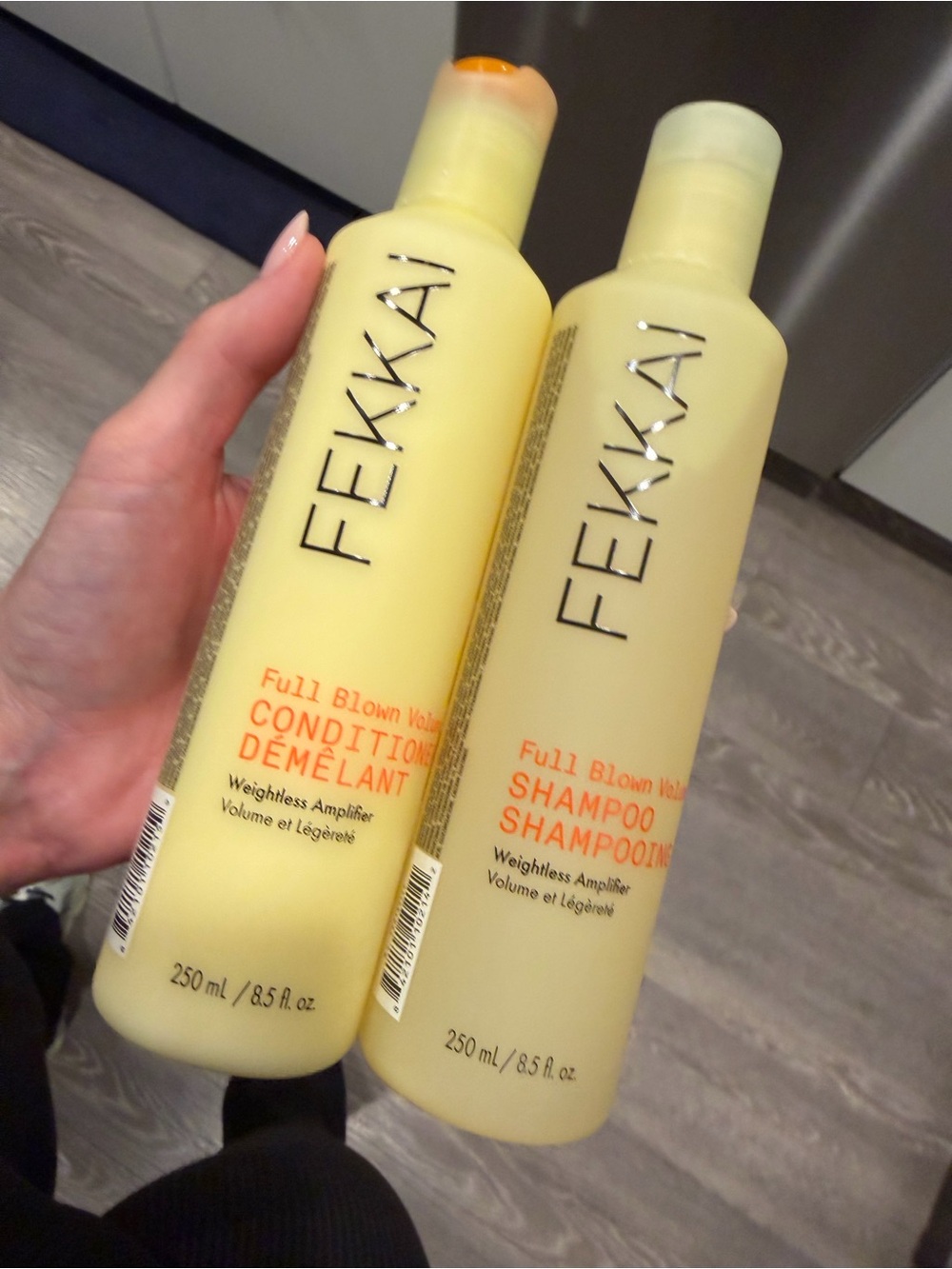 Fekkai Full Blown Volume Shampoo & Conditioner Set – Yellow